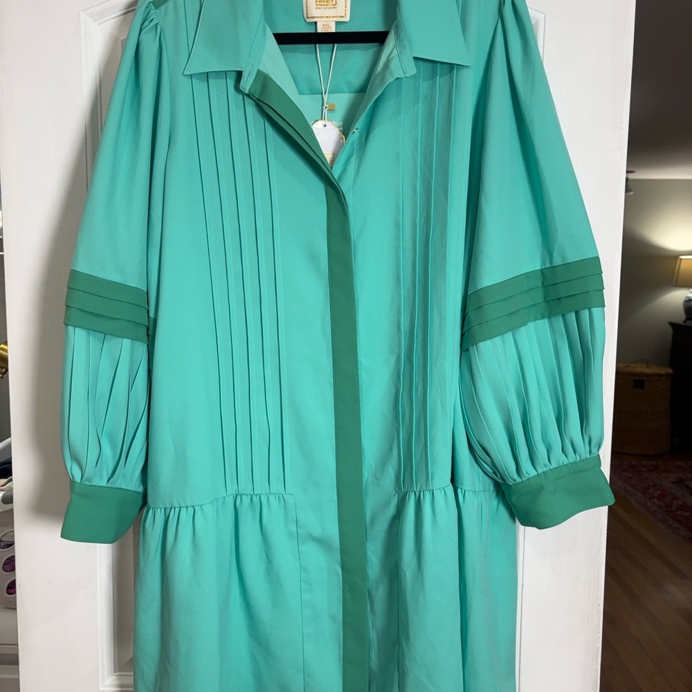 Emily McCarthy Delaney Dress Electric Green
